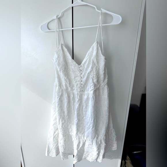 ALICE + OLIVIA Fae Eyelet Embroidered Minidress - 6 - Picture 1 of 4